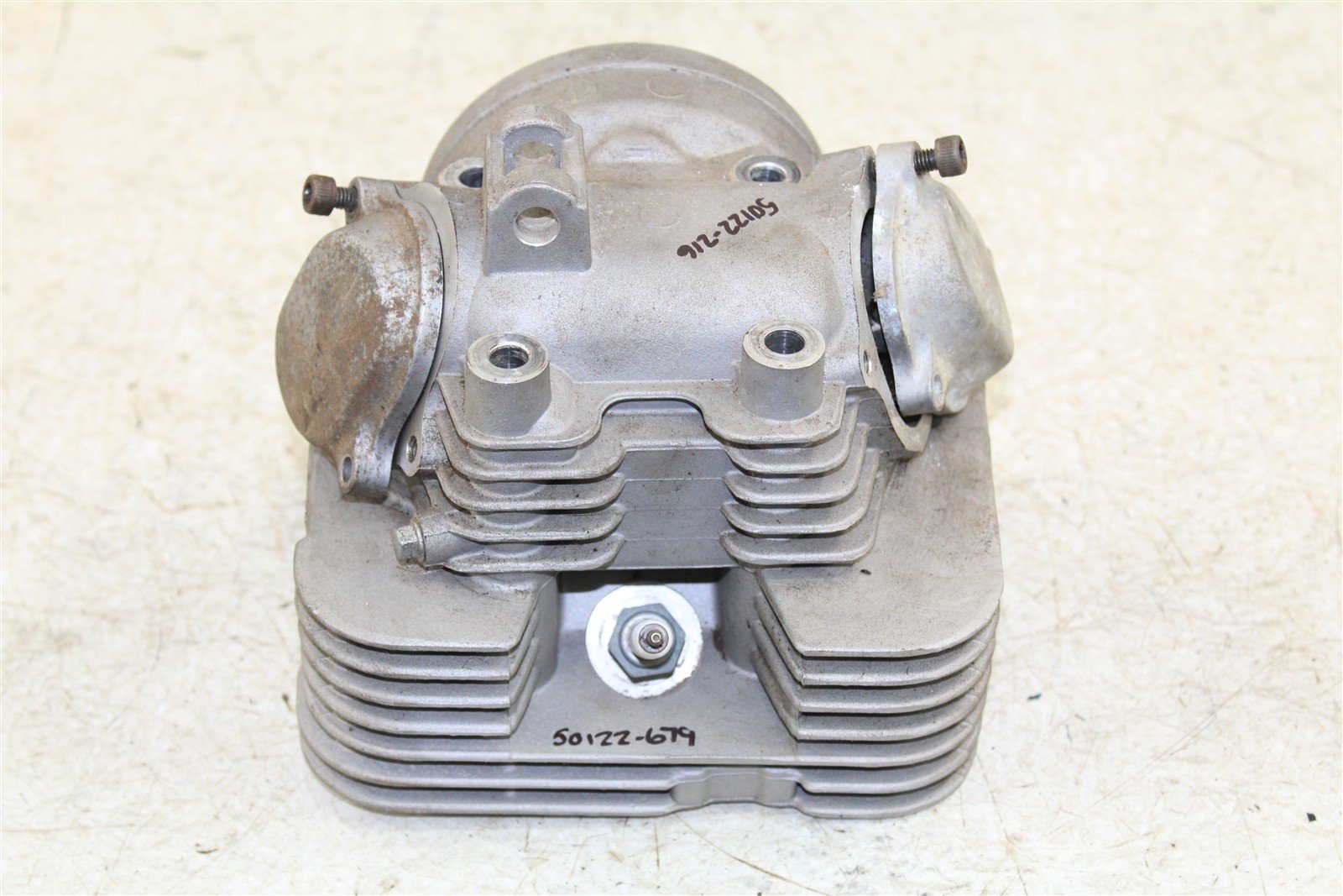 1999 Yamaha Bear Tracker 250 Cylinder Head Valve Cover w/ Camshaft READ 50122