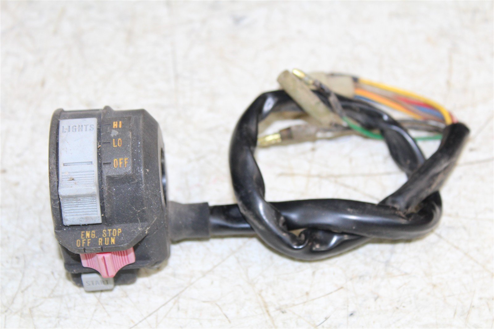 1999 Yamaha Bear Tracker 250 Start Button Kill Switch On Off 50122