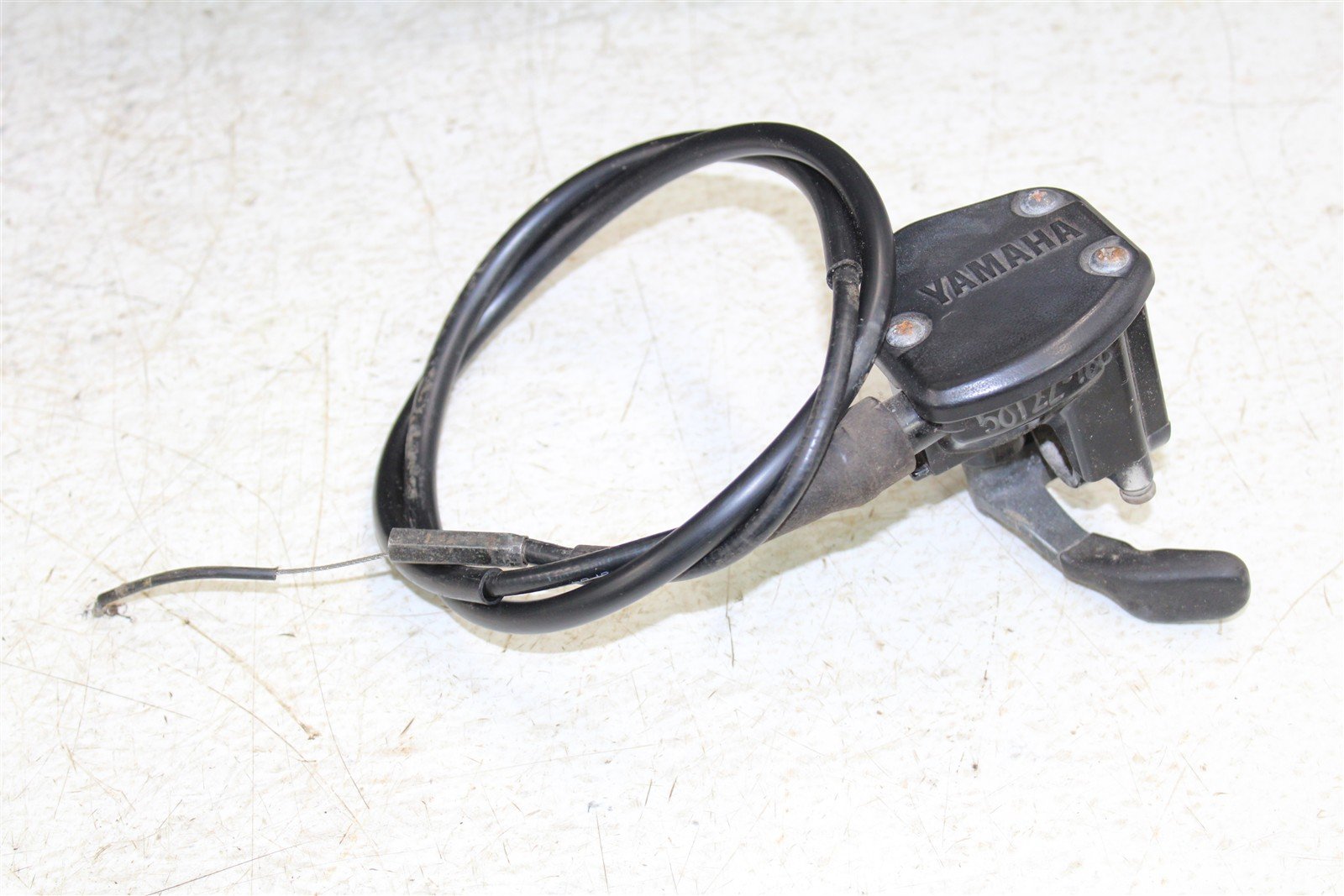 1999 Yamaha Bear Tracker 250 Throttle Lever Housing w/ Cable 50122