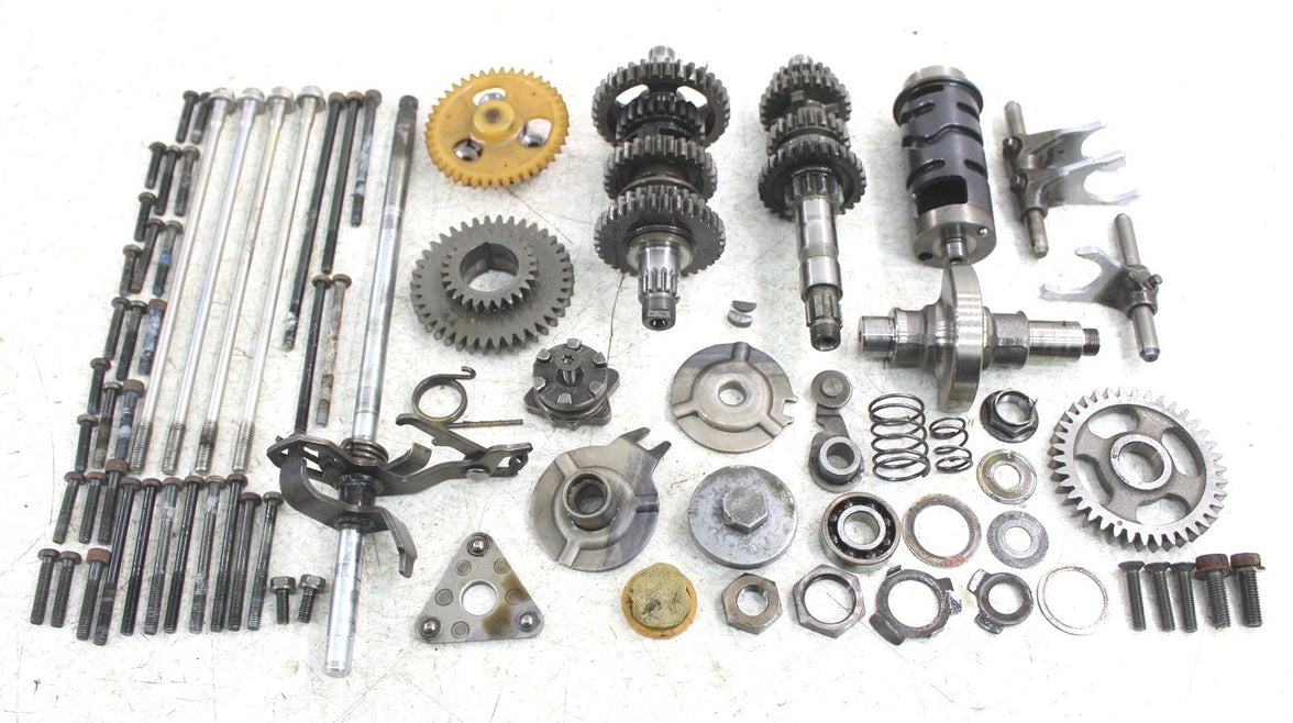 1999 Yamaha Bear Tracker 250 Transmission Gears Shift Shaft Forks Drum 50122