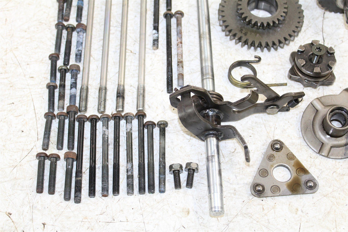 1999 Yamaha Bear Tracker 250 Transmission Gears Shift Shaft Forks Drum 50122