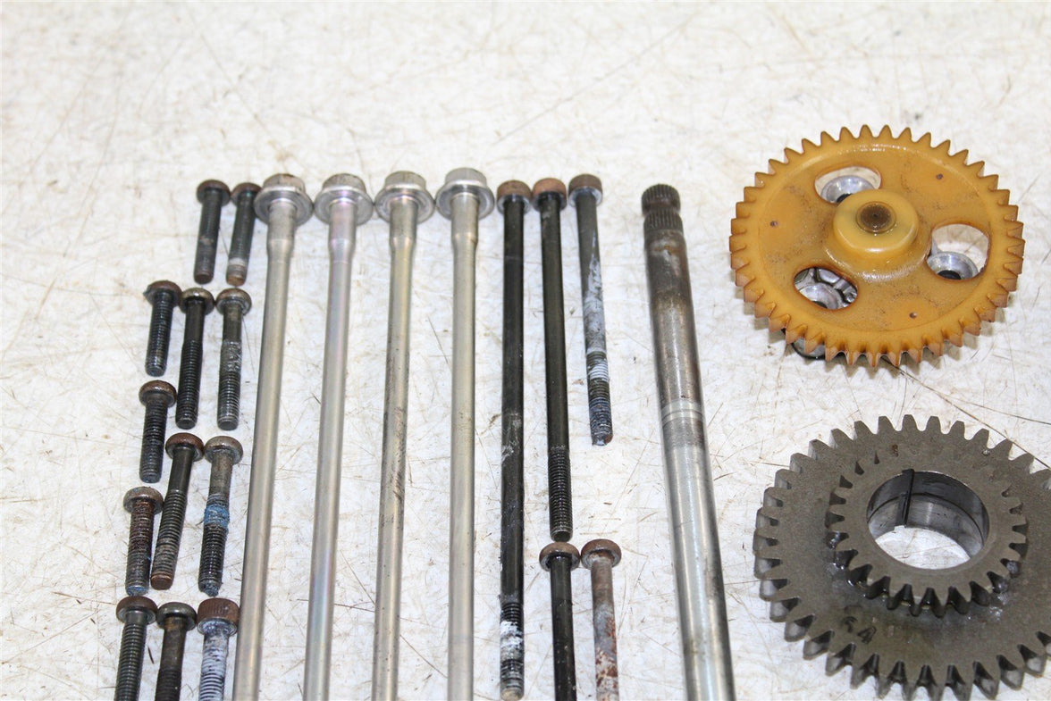 1999 Yamaha Bear Tracker 250 Transmission Gears Shift Shaft Forks Drum 50122