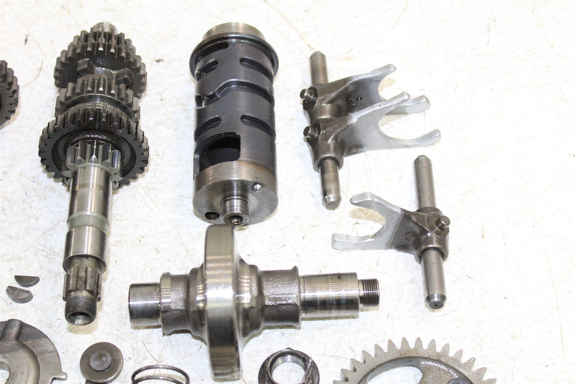 1999 Yamaha Bear Tracker 250 Transmission Gears Shift Shaft Forks Drum 50122
