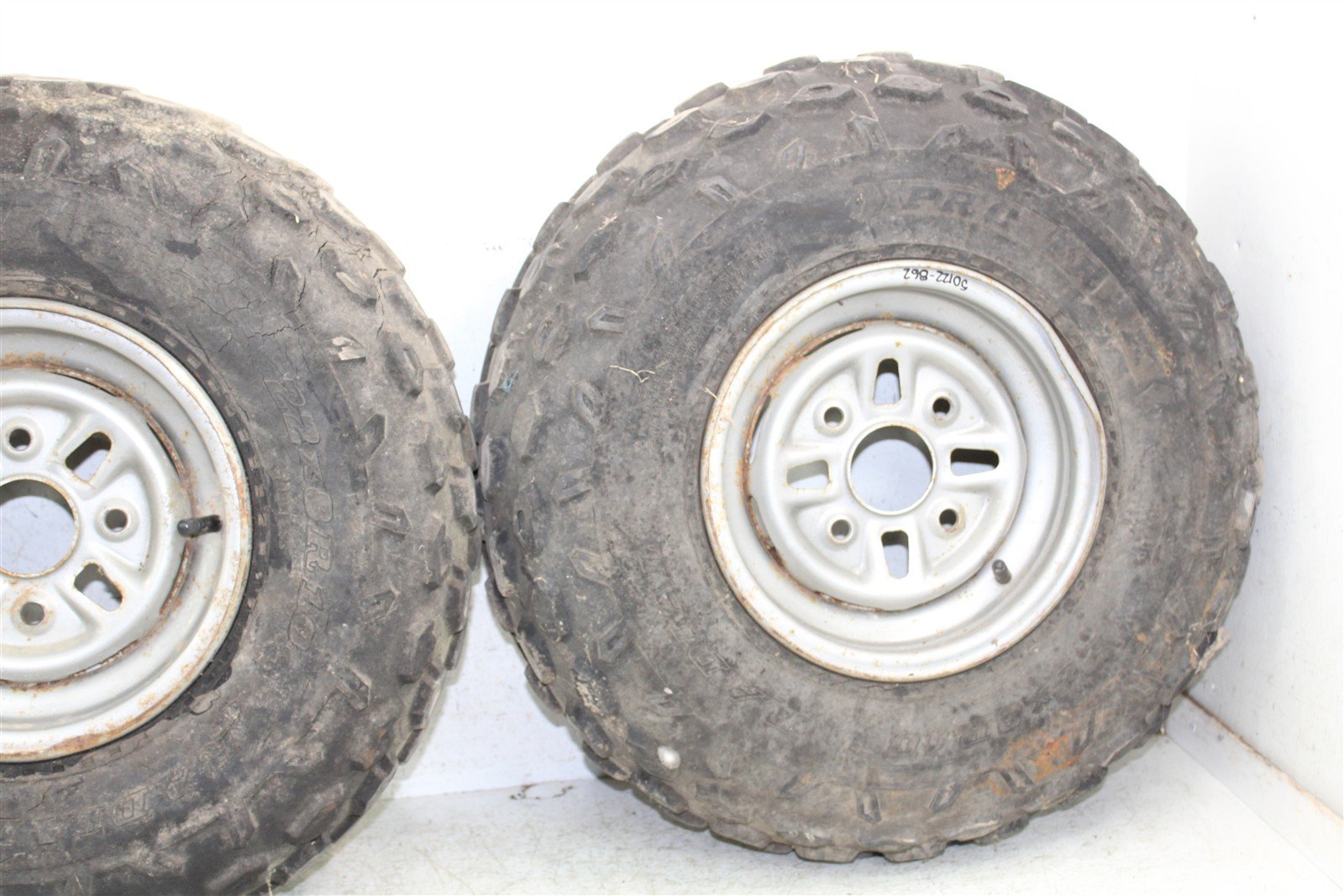 1999 Yamaha Bear Tracker 250 Front Wheel Set Rims 50122