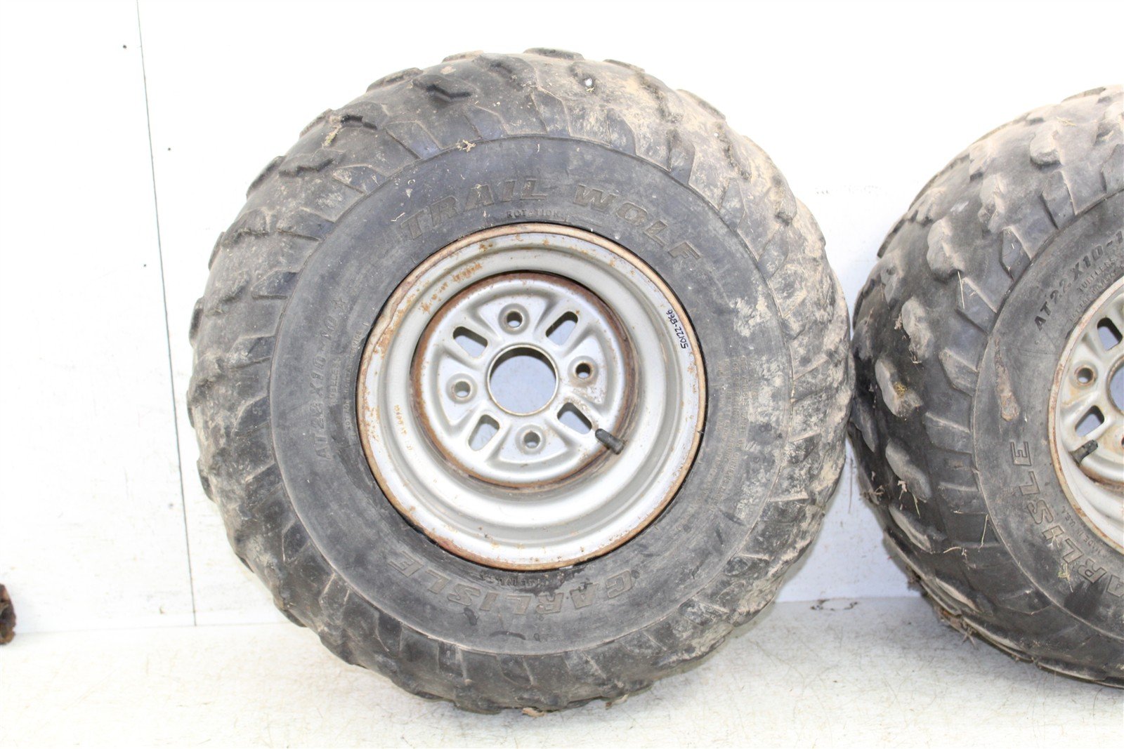 1999 Yamaha Bear Tracker 250 Rear Wheel Set Rims 50122