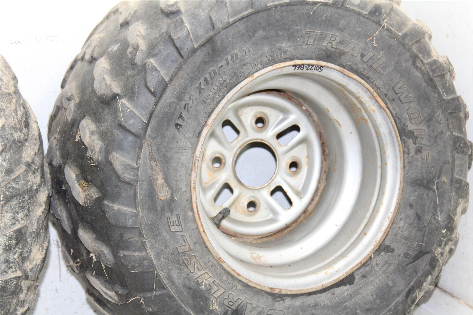 1999 Yamaha Bear Tracker 250 Rear Wheel Set Rims 50122