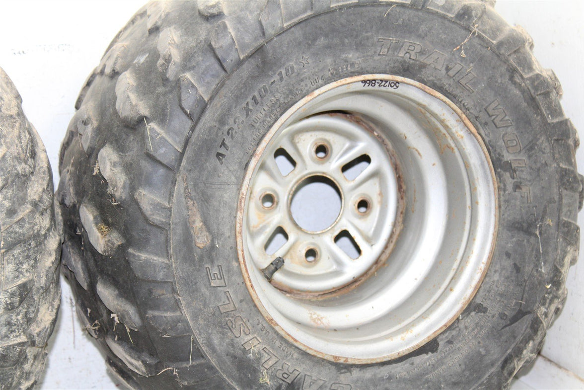 1999 Yamaha Bear Tracker 250 Rear Wheel Set Rims 50122