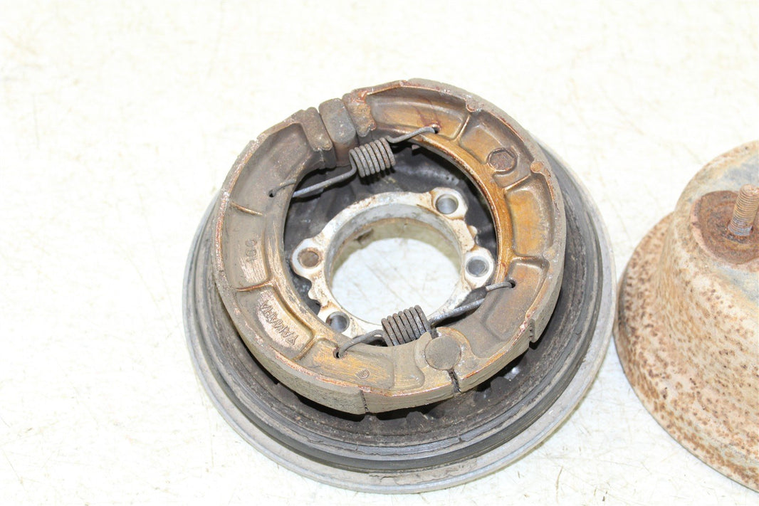 1999 Yamaha Bear Tracker 250 Rear Brake Drum Backing Plate Panel Hub 50122