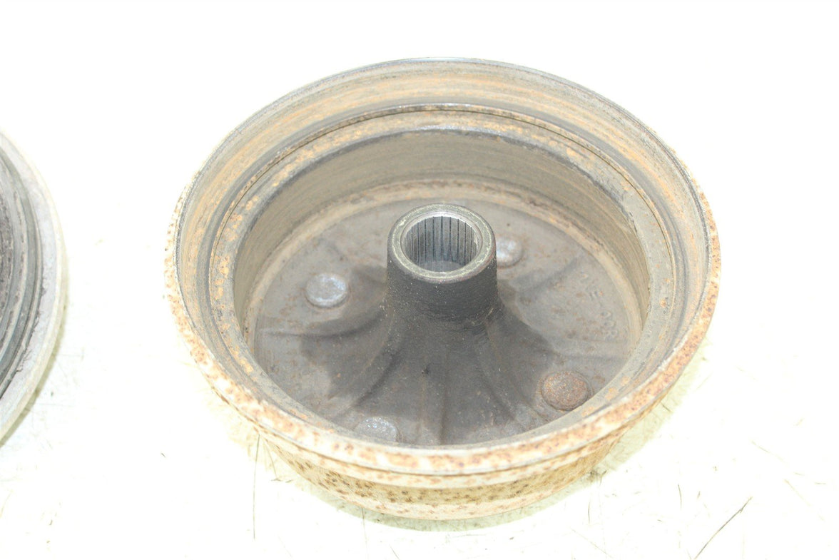 1999 Yamaha Bear Tracker 250 Rear Brake Drum Backing Plate Panel Hub 50122