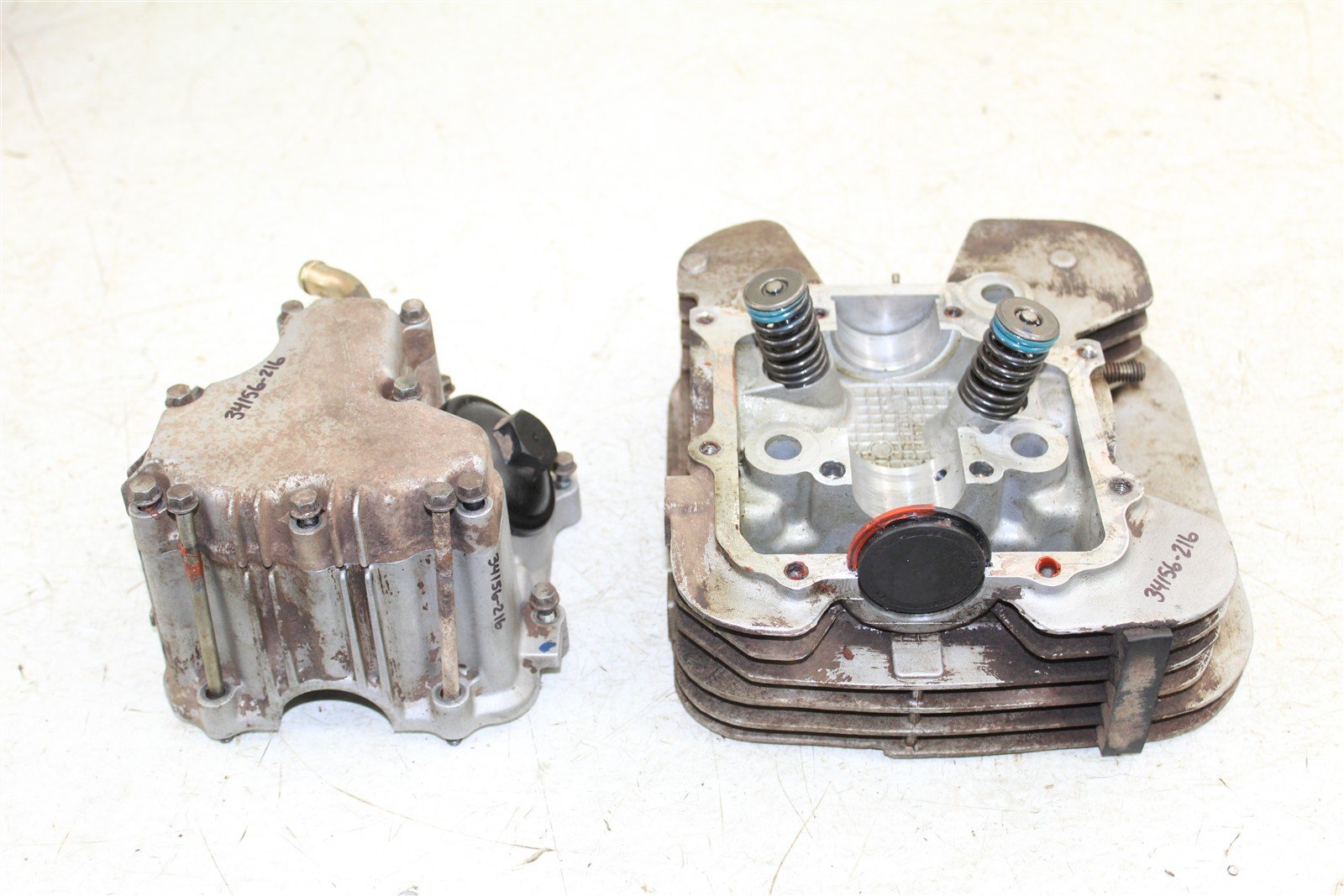 2007 Polaris Trail Boss 330 2x4 Cylinder Head Valve Cover Intake Exhaust 34156