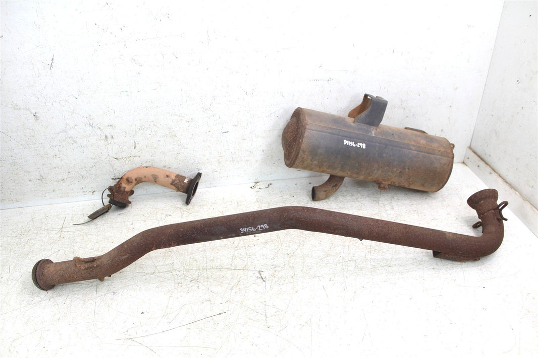2007 Polaris Trail Boss 330 2x4 Exhaust Head Pipe Silencer Muffler 34156