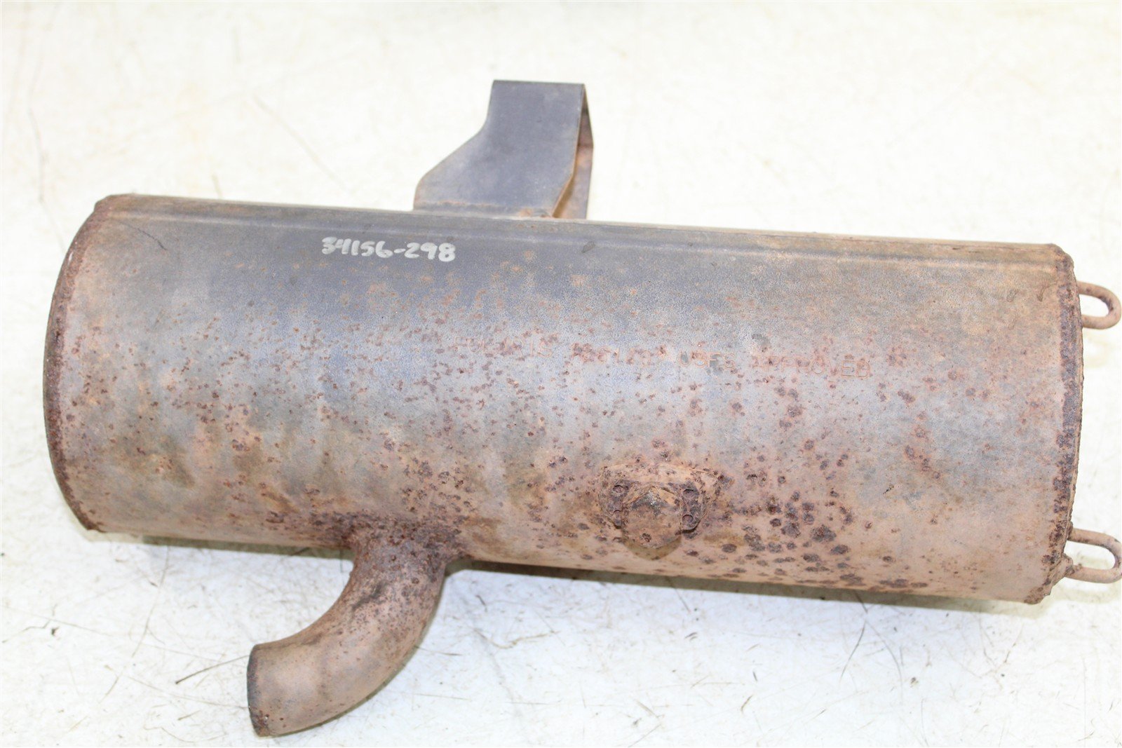 2007 Polaris Trail Boss 330 2x4 Exhaust Head Pipe Silencer Muffler 34156
