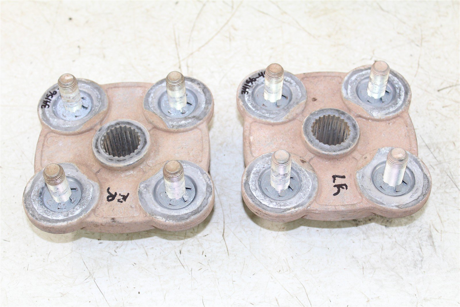 2007 Polaris Trail Boss 330 2x4 Rear Hubs Wheel Mounts 34156