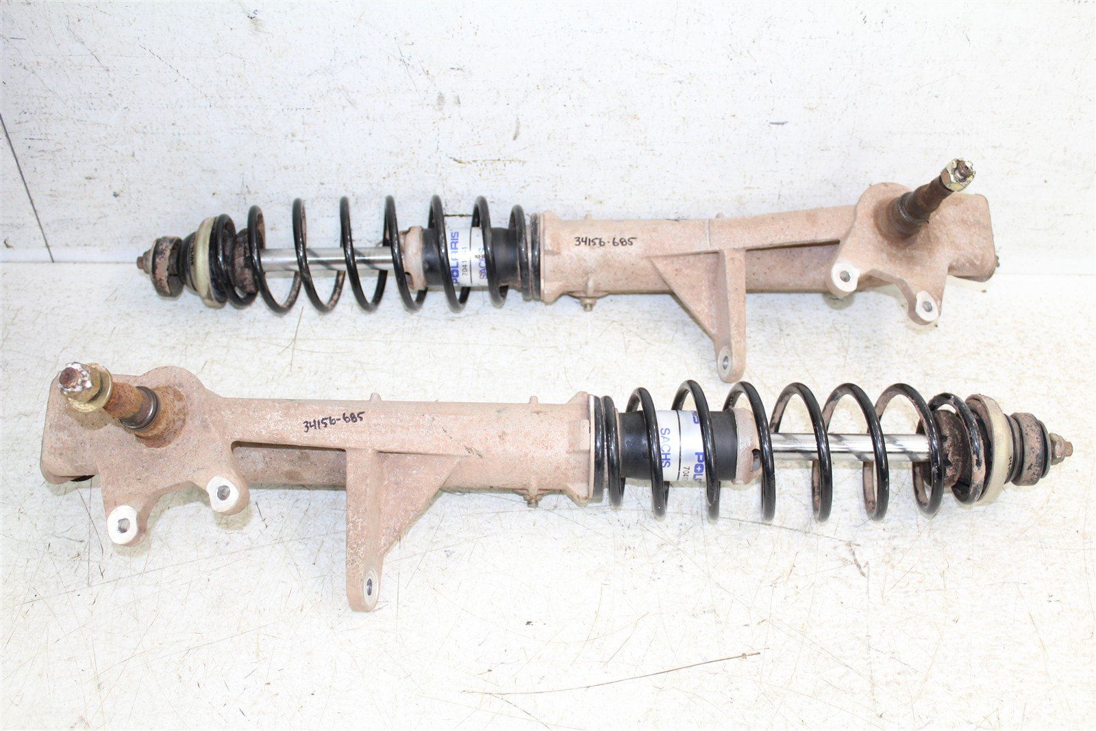 2007 Polaris Trail Boss 330 2x4 Front Shocks Spring Absorber Left Right 34156