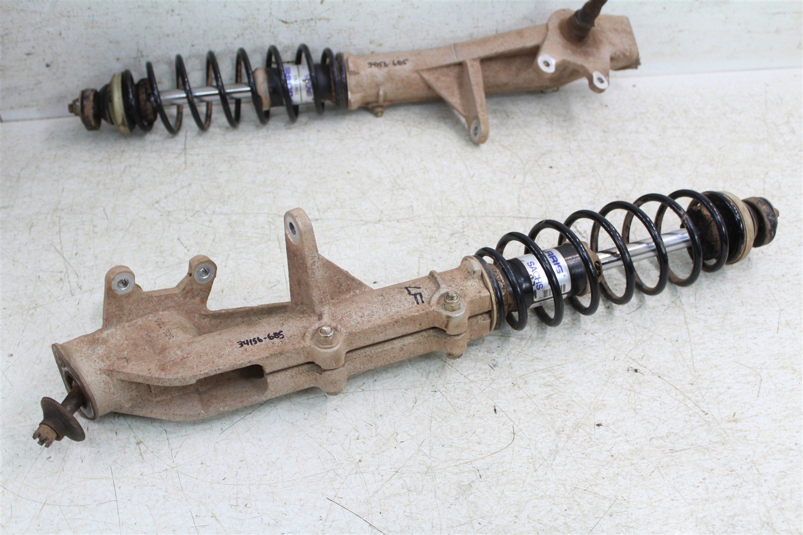 2007 Polaris Trail Boss 330 2x4 Front Shocks Spring Absorber Left Right 34156