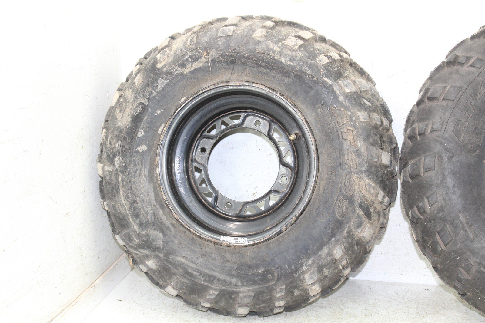 2007 Polaris Trail Boss 330 2x4 Front Wheel Set Rims 34156