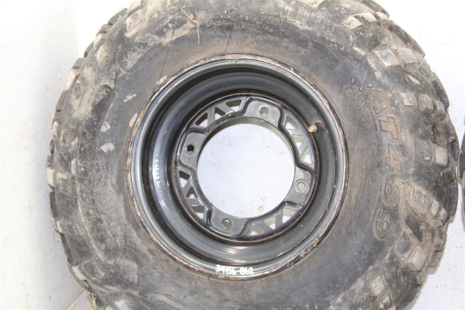 2007 Polaris Trail Boss 330 2x4 Front Wheel Set Rims 34156