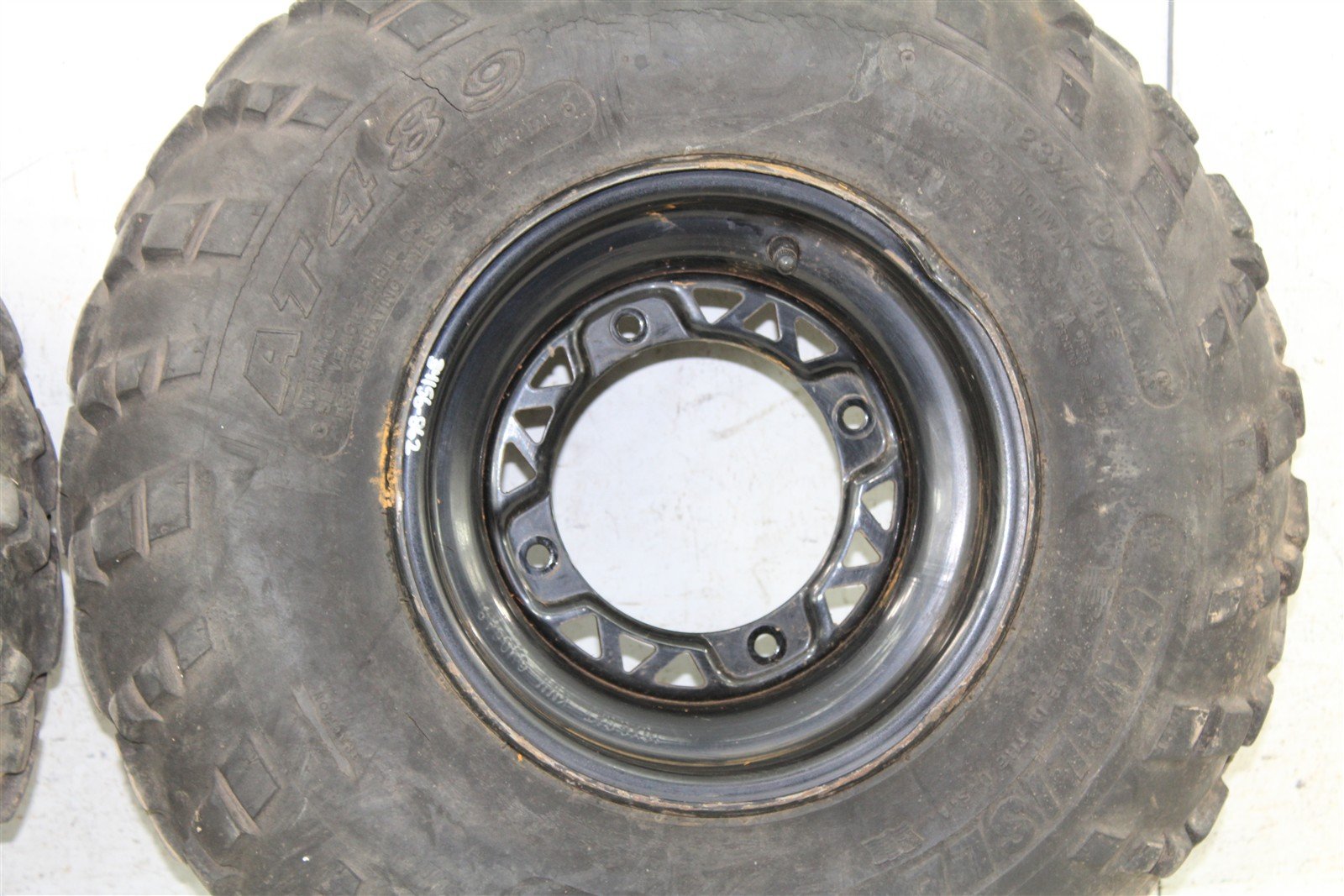 2007 Polaris Trail Boss 330 2x4 Front Wheel Set Rims 34156