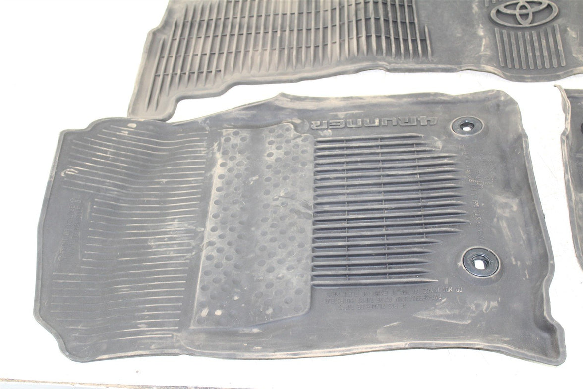 2013-2022 Toyota 4runner Front & Rear Rubber Floor Mats