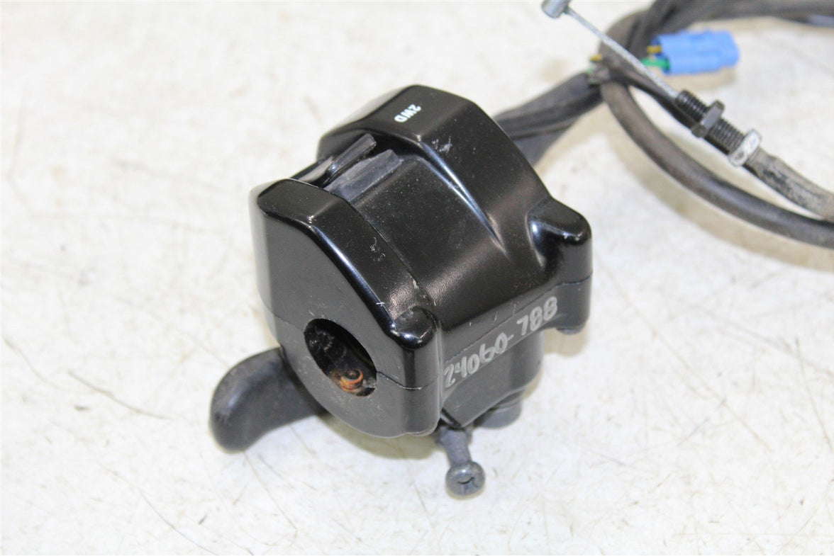 2008 Kawasaki Prairie 360 4x4 Throttle Lever Housing w/ Cable 24060