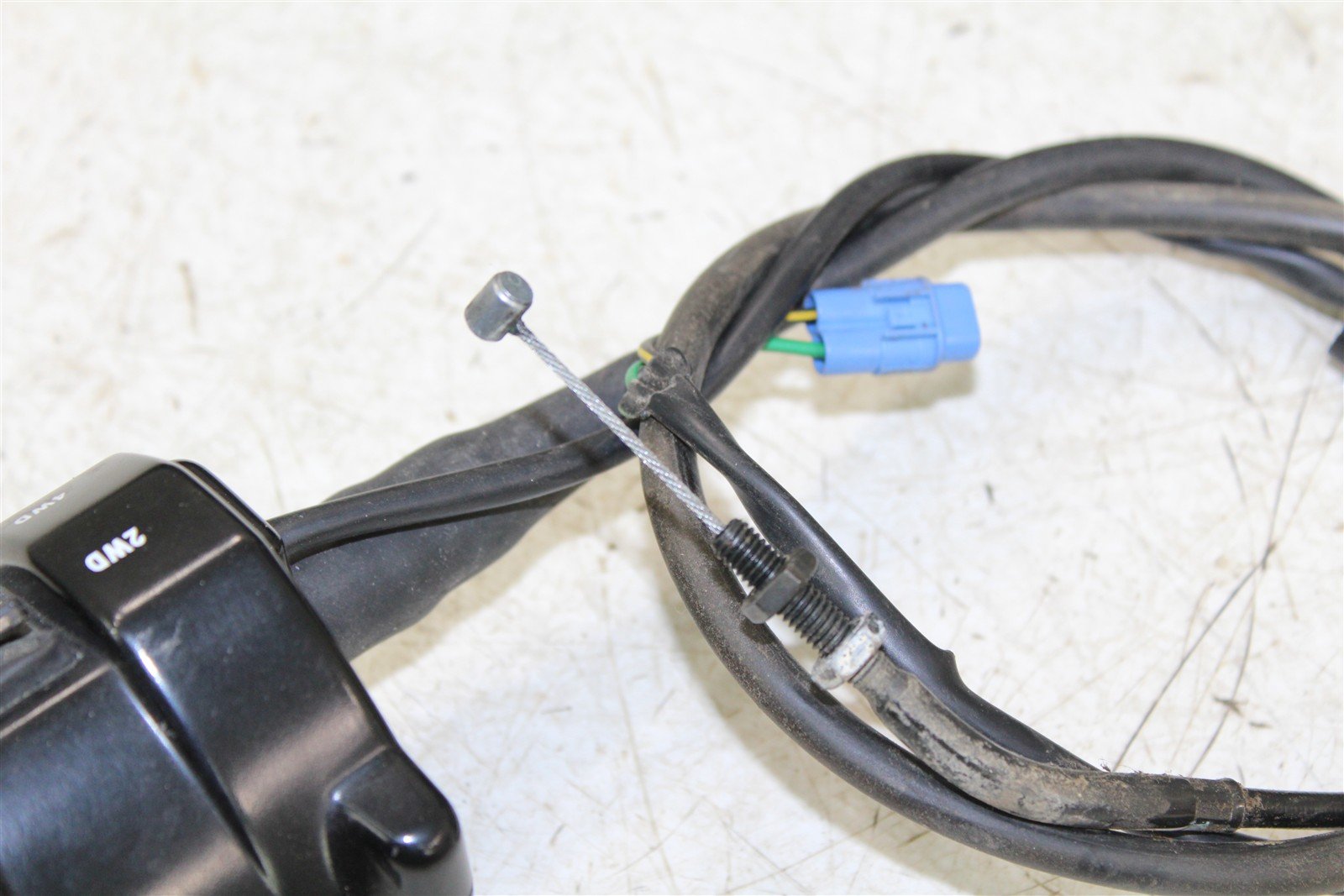 2008 Kawasaki Prairie 360 4x4 Throttle Lever Housing w/ Cable 24060