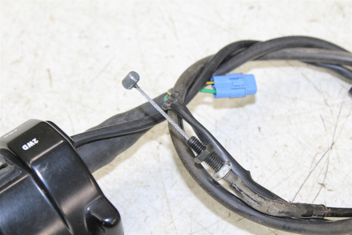 2008 Kawasaki Prairie 360 4x4 Throttle Lever Housing w/ Cable 24060
