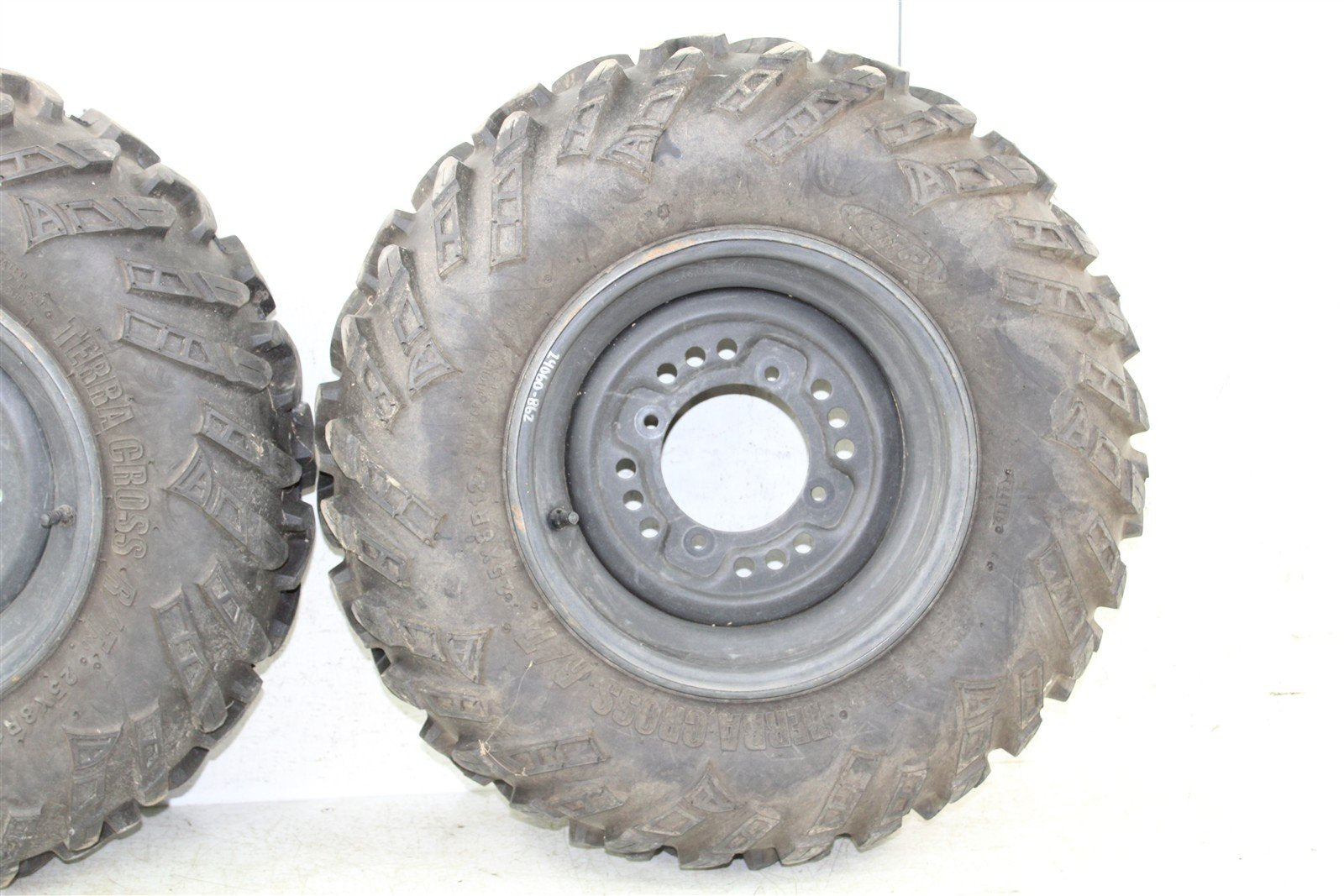 2008 Kawasaki Prairie 360 4x4 Front Wheel Set Rims 24060