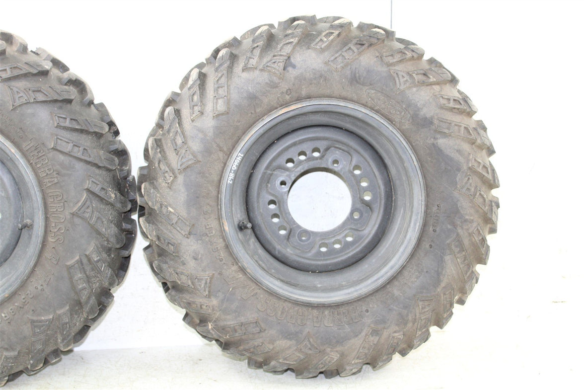 2008 Kawasaki Prairie 360 4x4 Front Wheel Set Rims 24060
