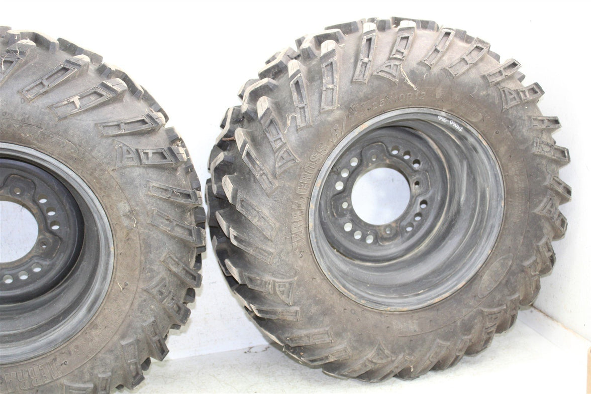 2008 Kawasaki Prairie 360 4x4 Rear Wheel Set Rims 24060