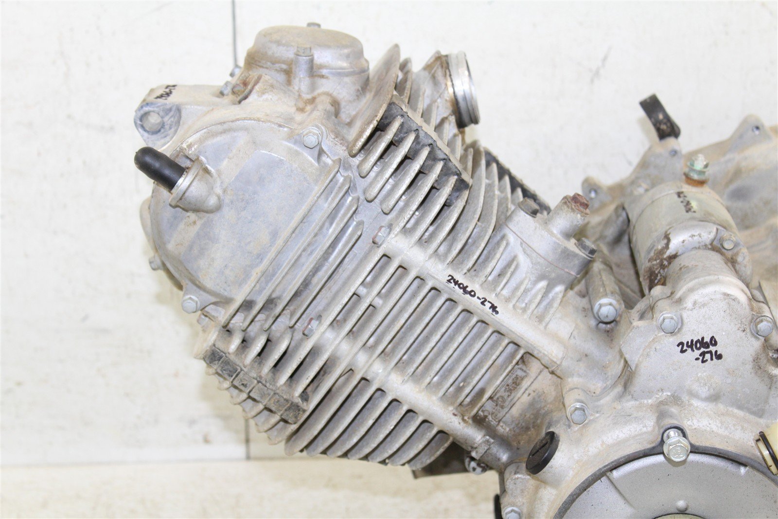2008 Kawasaki Prairie 360 4x4 Running Engine 275 Miles Crankshaft Head 24060
