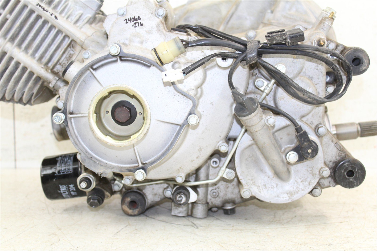 2008 Kawasaki Prairie 360 4x4 Running Engine 275 Miles Crankshaft Head 24060