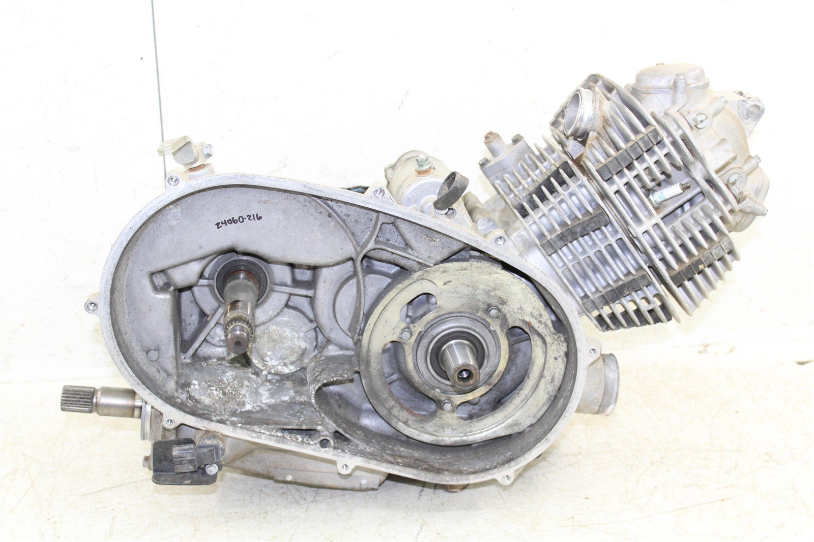2008 Kawasaki Prairie 360 4x4 Running Engine 275 Miles Crankshaft Head 24060