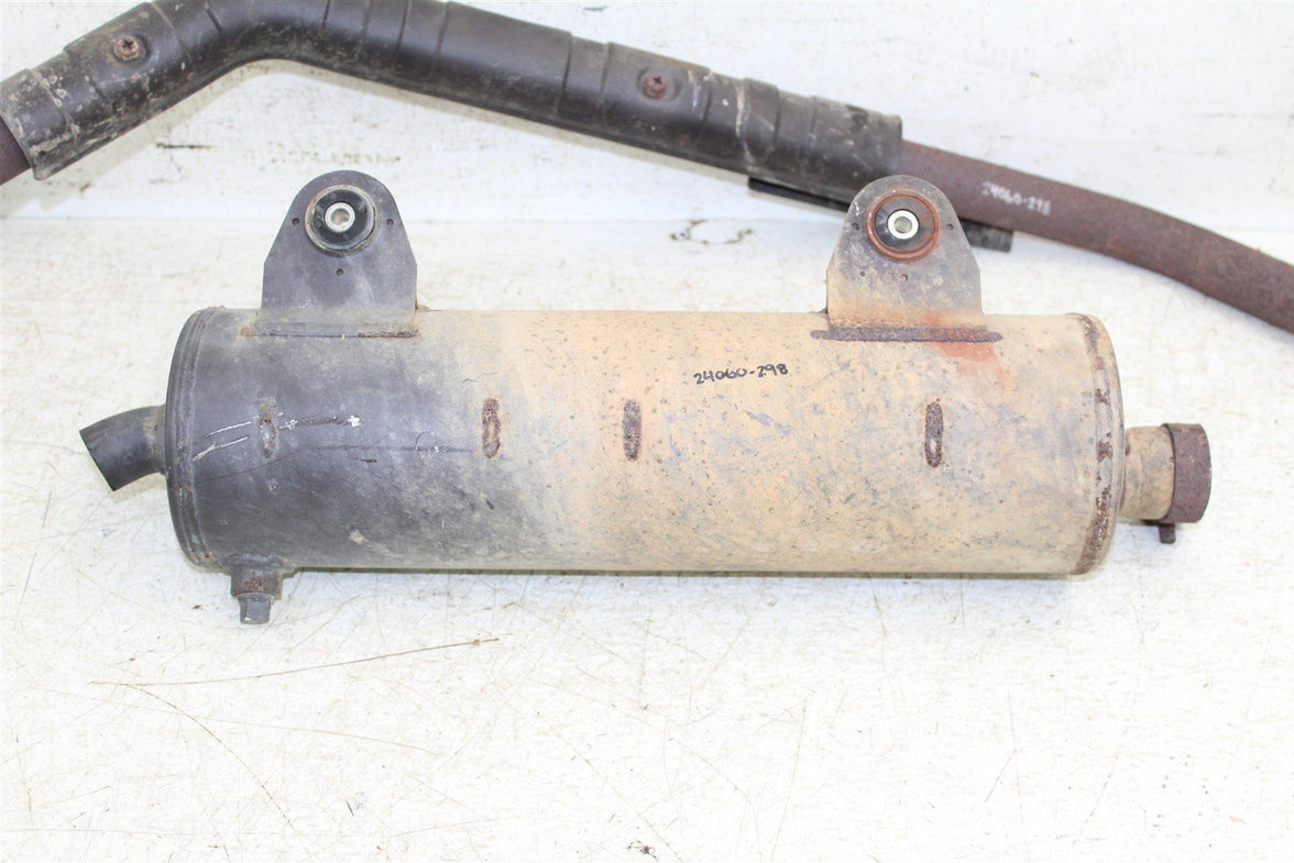 2008 Kawasaki Prairie 360 4x4 Exhaust Head Pipe Silencer Muffler 24060