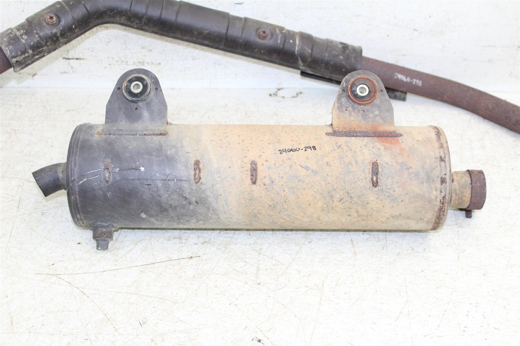 2008 Kawasaki Prairie 360 4x4 Exhaust Head Pipe Silencer Muffler 24060
