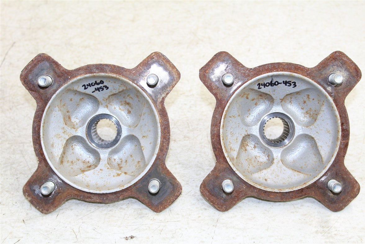 2008 Kawasaki Prairie 360 4x4 Rear Hubs Wheel Mounts 24060
