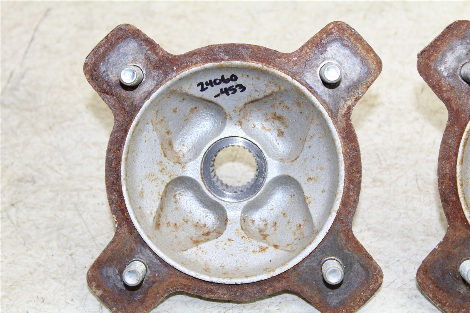 2008 Kawasaki Prairie 360 4x4 Rear Hubs Wheel Mounts 24060