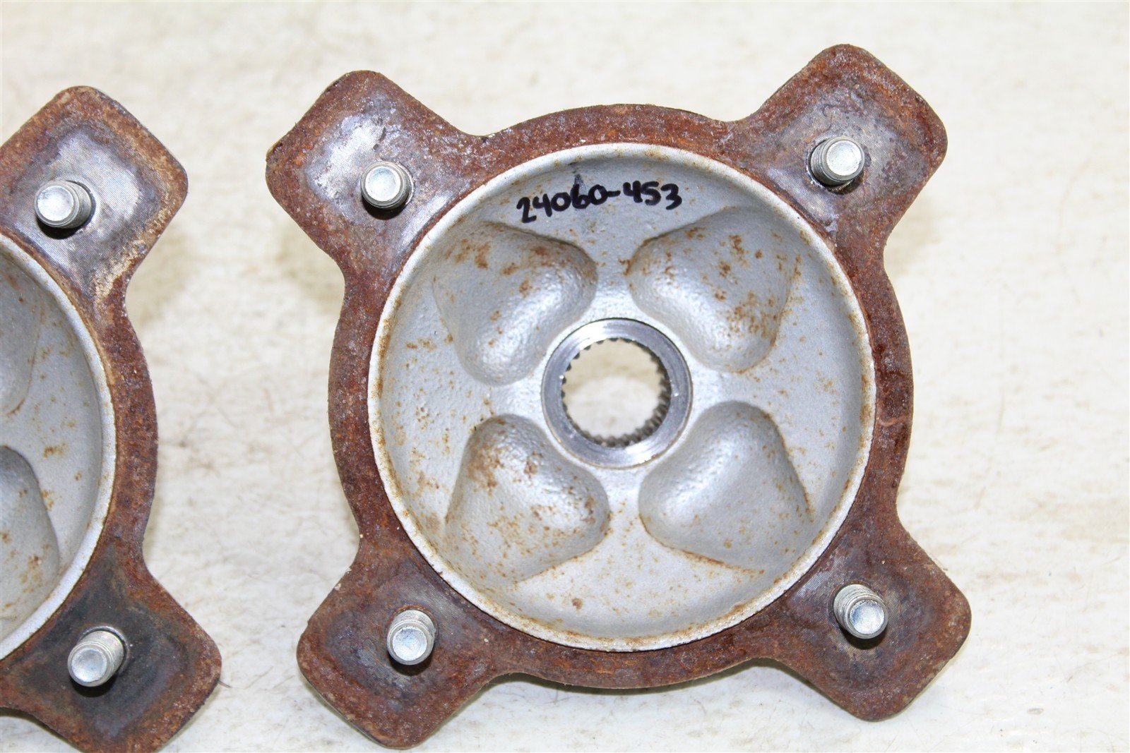 2008 Kawasaki Prairie 360 4x4 Rear Hubs Wheel Mounts 24060