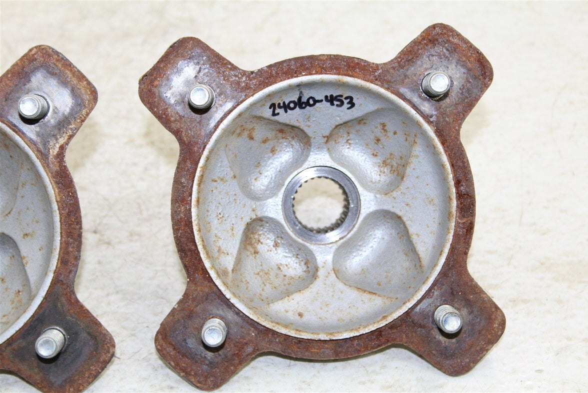 2008 Kawasaki Prairie 360 4x4 Rear Hubs Wheel Mounts 24060