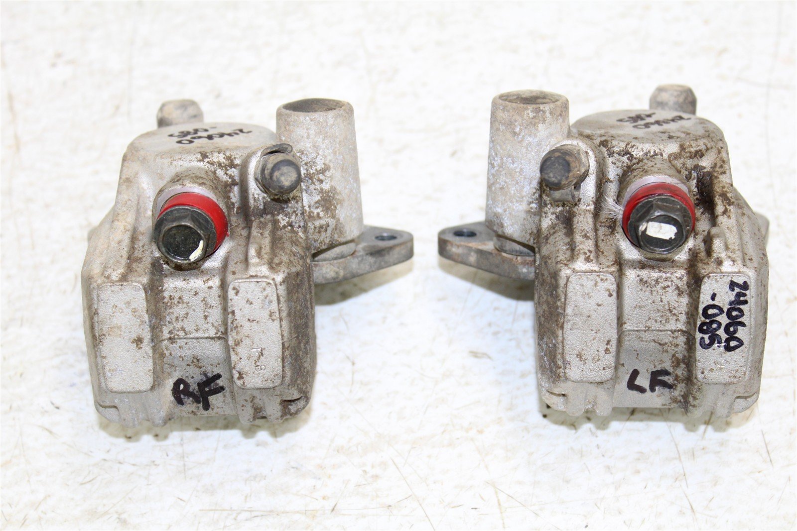 2008 Kawasaki Prairie 360 4x4 Front Brake Calipers Set Left Right 24060
