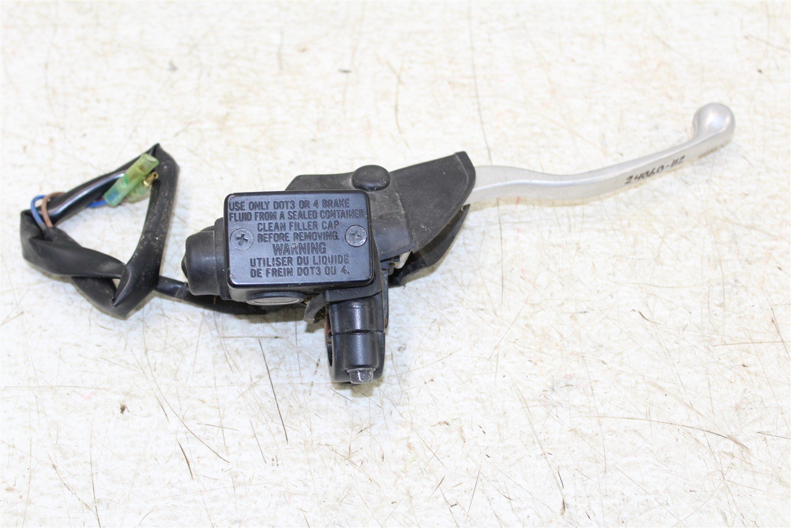 2008 Kawasaki Prairie 360 4x4 Front Brake Master Cylinder Lever 24060