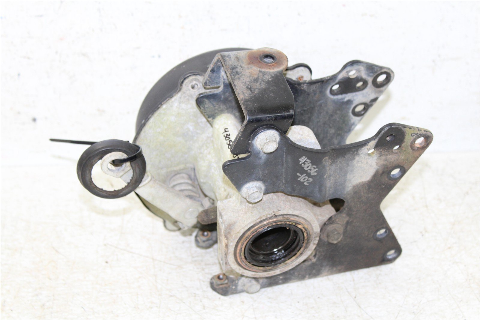 2003 Suzuki Quad Sport LT 80 Rear Axle Housing w/ Brake Drum Assembly 43056
