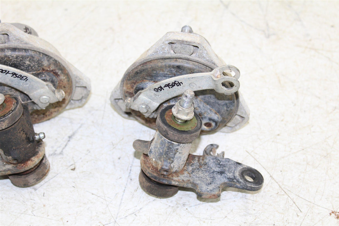 2003 Suzuki Quad Sport LT 80 Front Brake Drums Plate Hub w/ Spindles 43056
