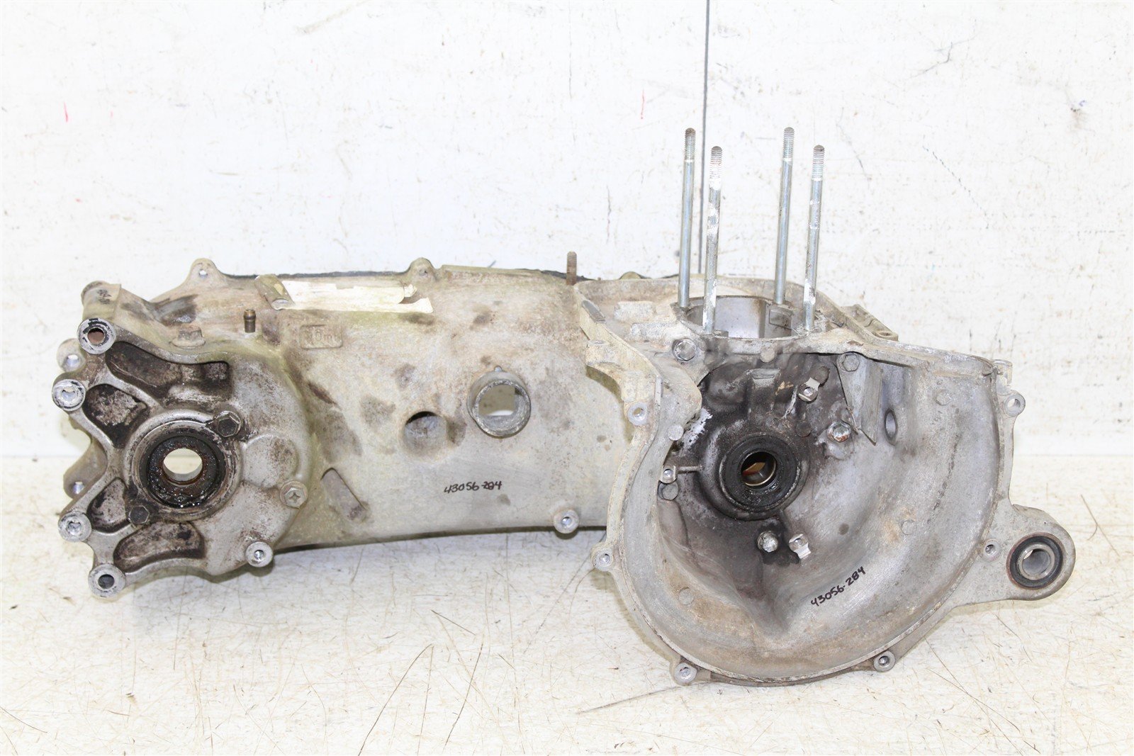2003 Suzuki Quad Sport LT 80 Engine Cases Crankcase Left Right 43056