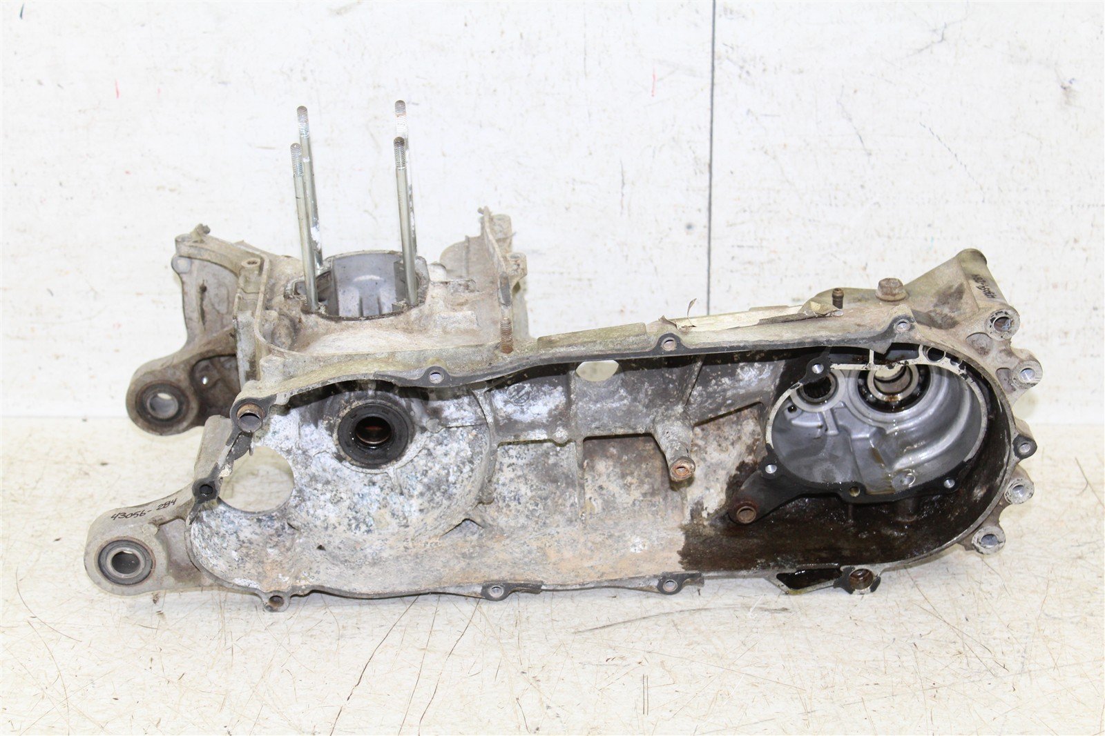 2003 Suzuki Quad Sport LT 80 Engine Cases Crankcase Left Right 43056