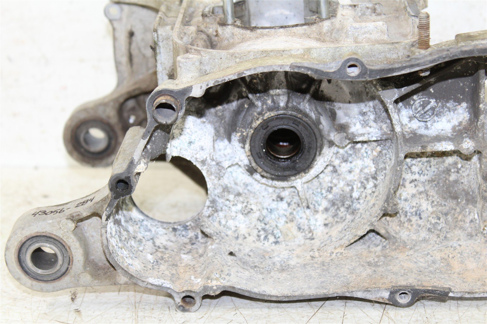 2003 Suzuki Quad Sport LT 80 Engine Cases Crankcase Left Right 43056