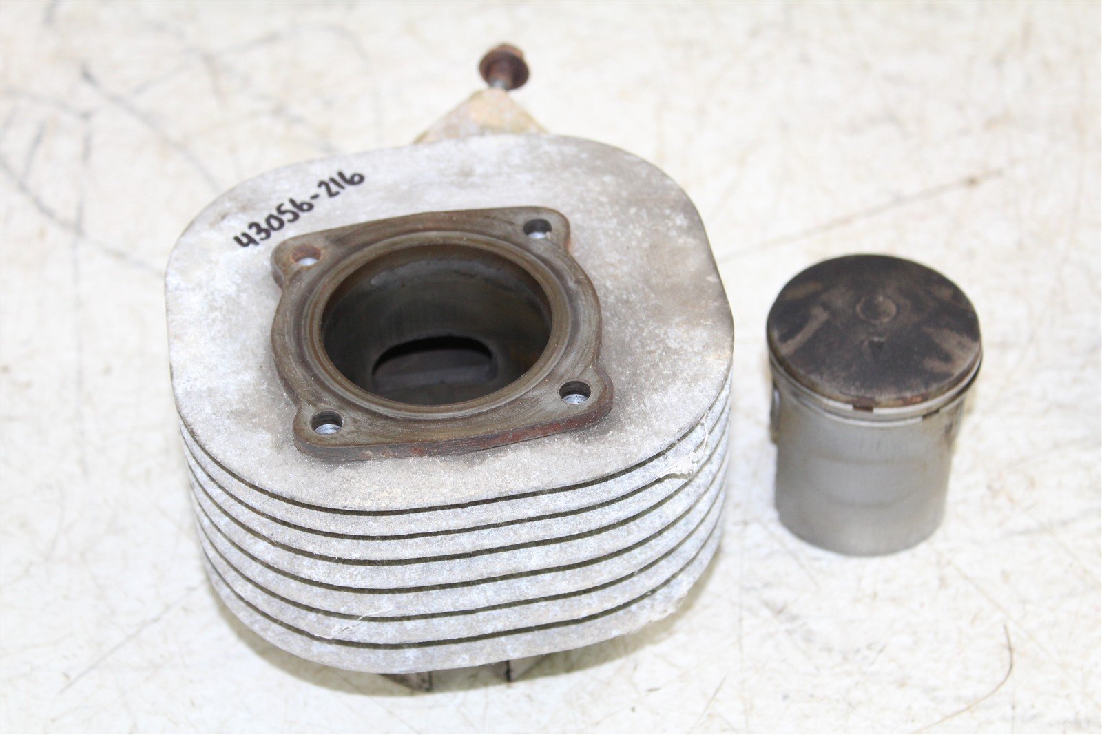 2003 Suzuki Quad Sport LT 80 Engine Cylinder Jug w/ Piston 43056