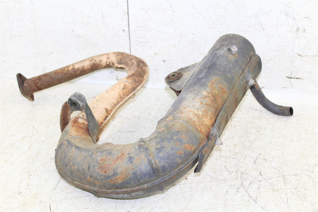 2003 Suzuki Quad Sport LT 80 Exhaust Head Pipe Silencer Muffler 43056