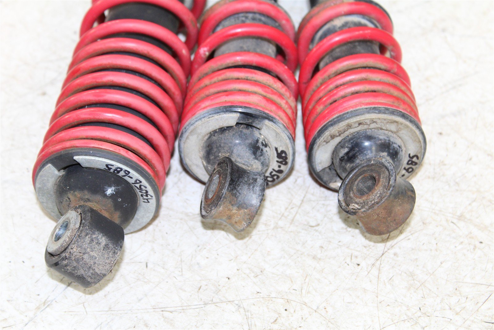 2003 Suzuki Quad Sport LT 80 Front & Rear Shocks Spring Left Right 43056