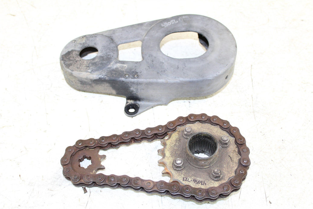 2003 Suzuki Quad Sport LT 80 Front & Rear Sprockets w/ Chain Guard 43056