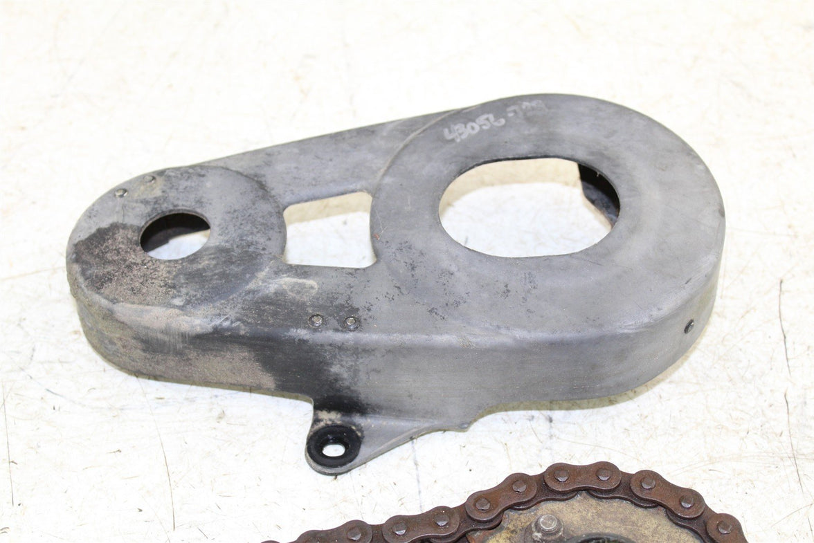 2003 Suzuki Quad Sport LT 80 Front & Rear Sprockets w/ Chain Guard 43056